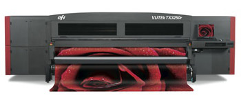 EFI VUTEkR TX3250r fabric printer